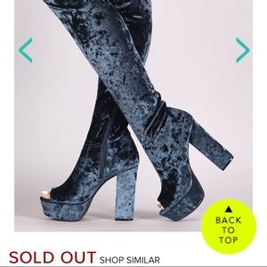 Over the knees boots